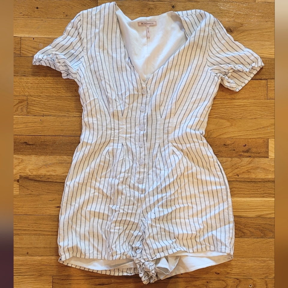 Bcbgeneration Button Up Romper